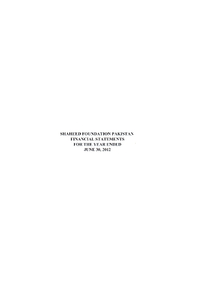 SFP Audit Report 2011 - 2012 Released SFP Audit Report 2011 - 2012 Released