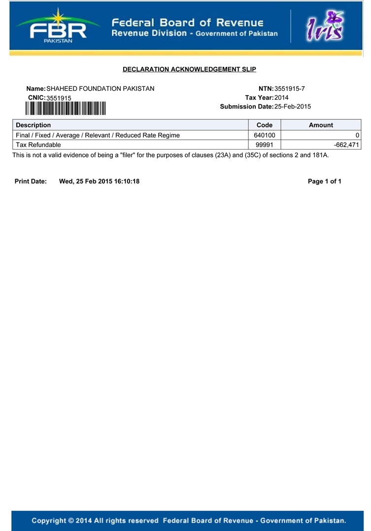 SFP Audit Report 2013 - 2014 SFP Audit Report 2013 - 2014