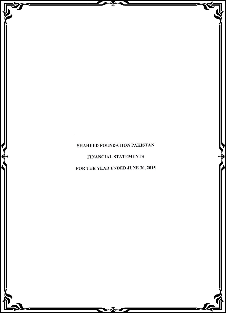 SFP Audit Report 2014-15 Released SFP Audit Report 2014-15 Released