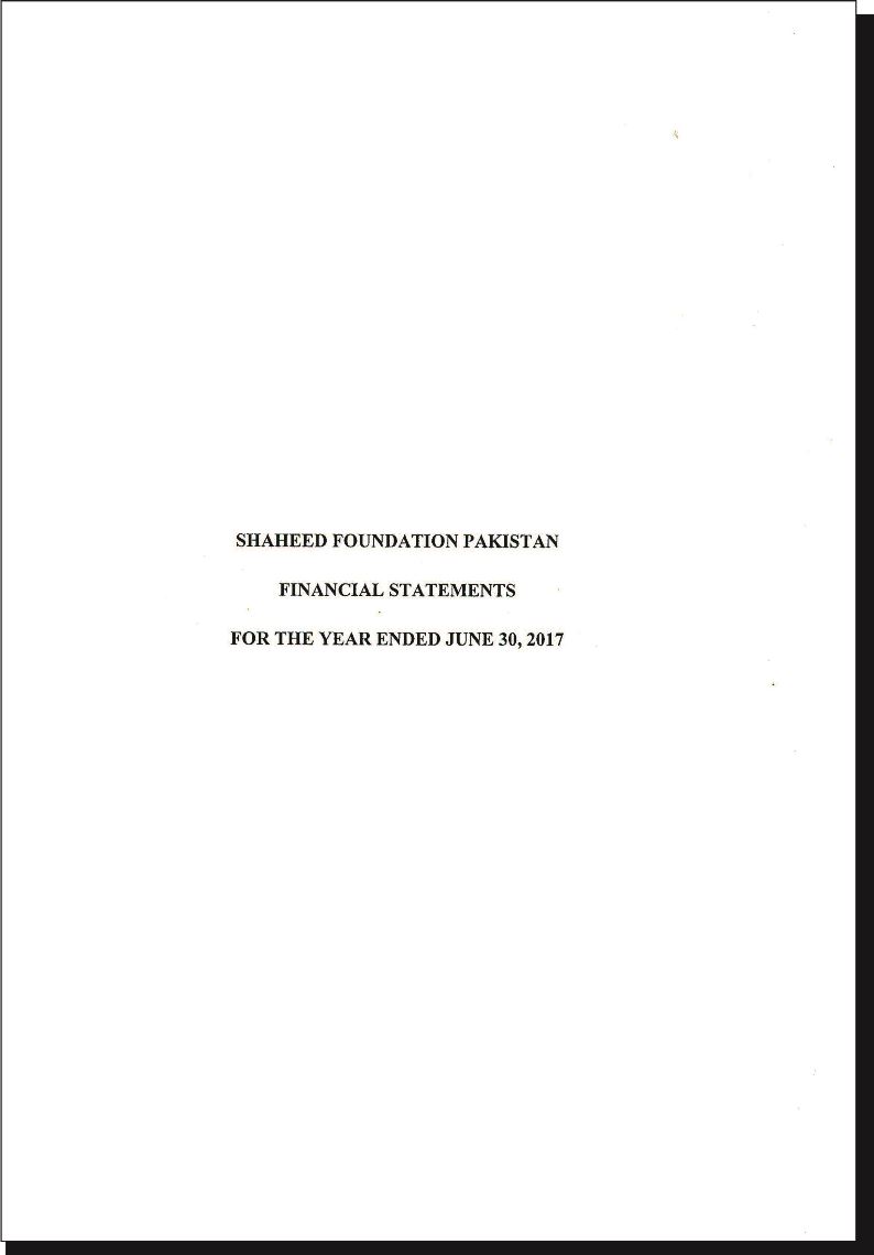 SFP Audit Report 2016 - 2017 SFP Audit Report 2016 - 2017