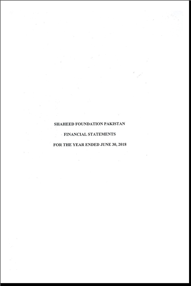 SFP Audit Report 2018 SFP Audit Report 2018